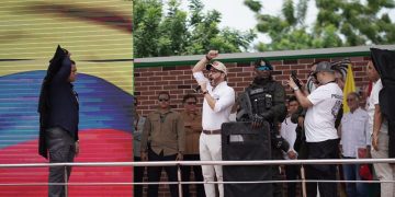 Presidente electo Abelardo De la Espriella hace presencia en Campo de La Cruz para hablar de seguridad y desarrollo integral