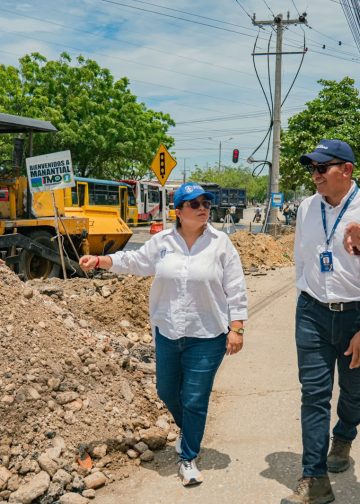 Avanza la transformación de la calle 63, prolongación de la avenida Murrillo: una obra esperada durante años por los soledeños